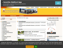 Tablet Screenshot of gemeinde.gargazon.bz.it